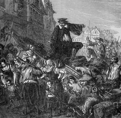 De commandant van het garnizoen werd gedood op de barricades in Parijs (begin van de Fronde) in 
