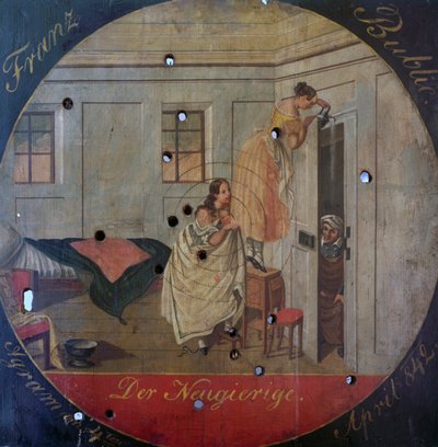 De nieuwsgierigen door Unknown artist