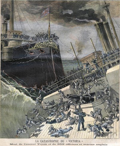 De ramp van het slagschip 