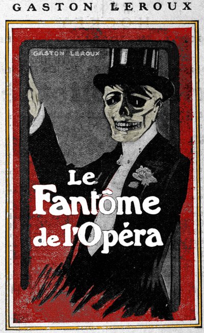 Het spook van de Opera door Gaston Leroux (1868 - 1927) door Unknown artist