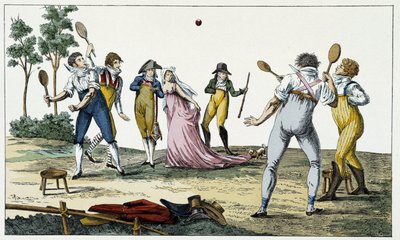 De lange palm - gravure, begin 19e eeuw door Unknown artist