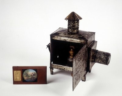 De toverlantaarn, Frankrijk, circa 1860. door Unknown artist