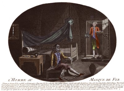 De man met het ijzeren masker in de gevangenis - L