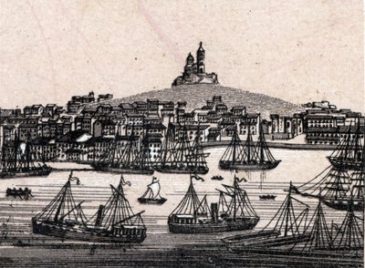 De oude haven van Marseille in 