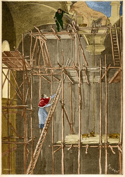 De schilder Michelangelo Buonarroti, genaamd Michelangelo door Unknown artist