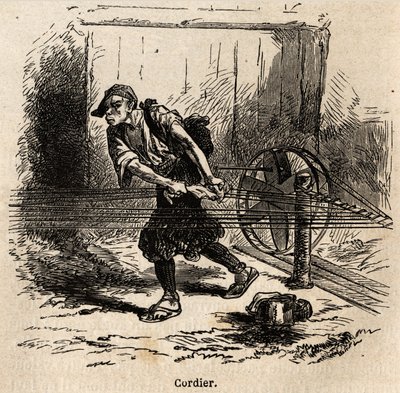 De touwslager door Unknown artist