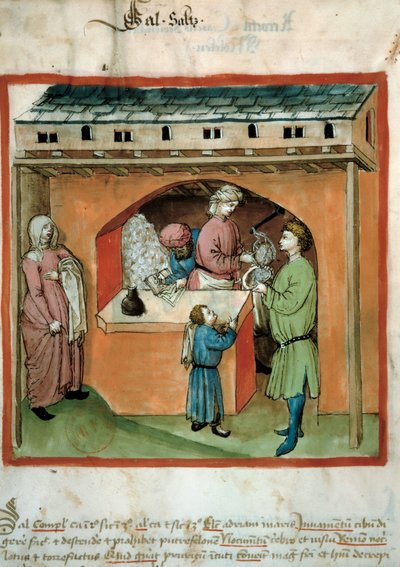 De zoutkoopman door Unknown artist