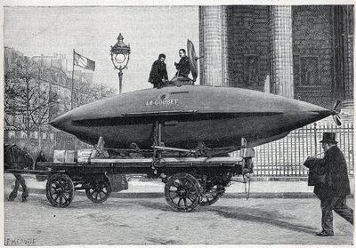 De onderwaterboot (onderzeeër) 