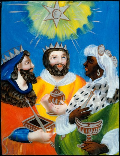 De wijzen Balthazar, Melchior, Gaspard door Unknown artist