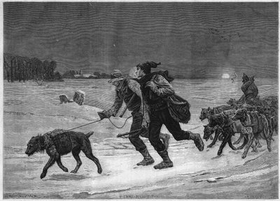 Tabakssmokkelaars. Reproductie van het schilderij door Pierre Billet (1837-1922) gepresenteerd op de Salon van 1874. door Unknown artist