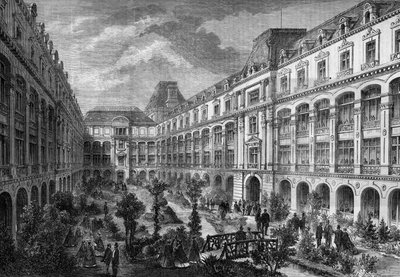 Transformaties van Parijs onder het Tweede Keizerrijk, Parijs Haussmann: Place du Chateau d