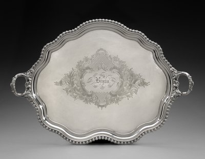 Dienblad (ca. 1855) door Unknown artist