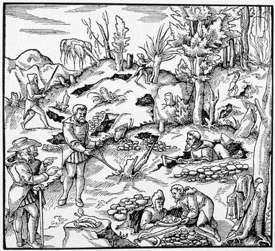 Gebruik van de magische emmer om de schatten van de aarde te zoeken - in 