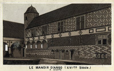 Uitzicht op Manoir d