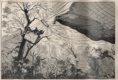 Oorlog van 1870: de afdaling van de ballon 