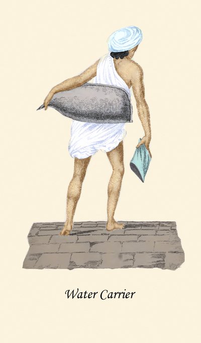 Water drager door Unknown Artist