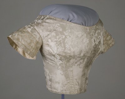 Trouwcorset (vooraanzicht schuin) door Unknown artist