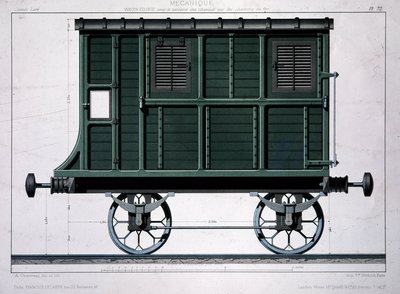 Western Railway Stalwagen door Unknown artist