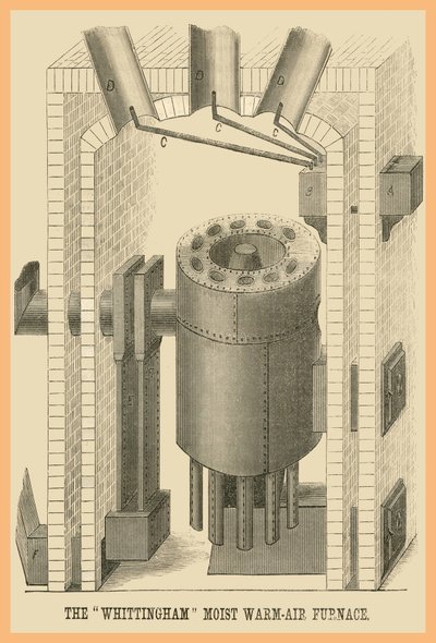 Whittingham Warme Lucht Oven door Unknown Artist