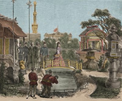 Wereldtentoonstelling 1873 Wenen in Oostenrijk - Wenen Universele Tentoonstelling - Franz Joseph I van Oostenrijk door Unknown artist