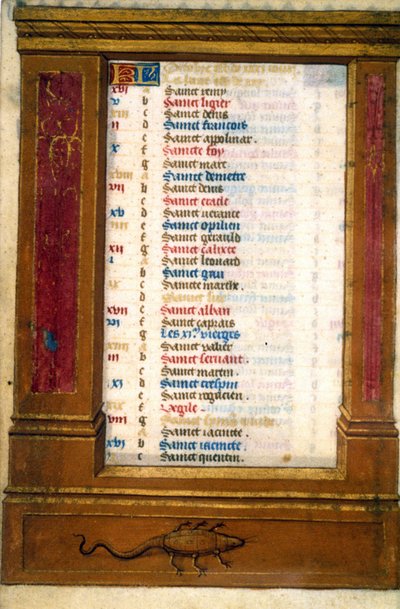Zodiac Schorpioen door Unknown artist