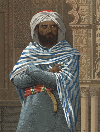 Portret van Abd ar-Rahman I. bijgenaamd ad-Dakhil, 