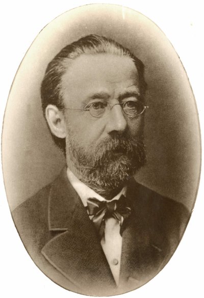 Portret van Bedřich Smetana (1824-1884), Tsjechische componist en pianist door Unknown artist