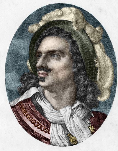 Portret van Claude Forbin, ridder, later graaf van Forbin, ook bekend als Forbin - Gardanne. Franse vleugelcommandant (1656 tot 1733) door Unknown artist