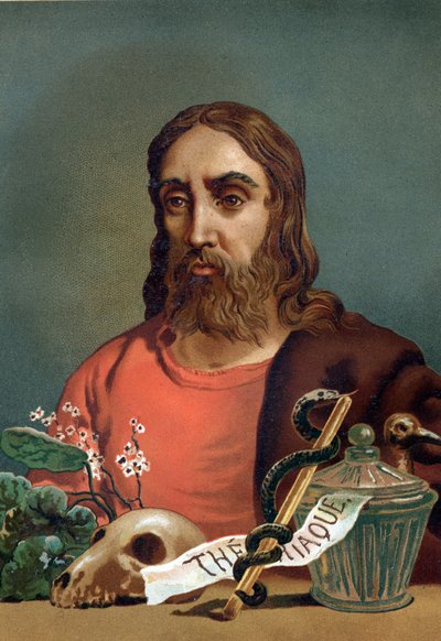 portret van Claude Galien (Klaudios Galenos of Claudio Galeno of Claudius Galenus of Galen, ca. 131 - ca. 201), Griekse arts. na 