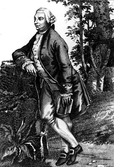 Portret van David Hume. Schotse filosoof (1711-1776) door Unknown artist