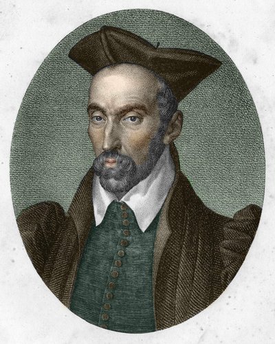 Portret van Etienne Pasquier. Franse advocaat, humanist en historicus (1529-1615). door Unknown artist