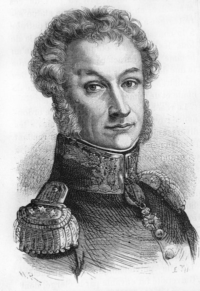 Portret van Generaal Cambronne, Burggraaf Cambronne, Franse Generaal (1770-1842) door Unknown artist