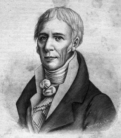 Portret van Jean Baptiste Lamarck (1744-1829) - in 