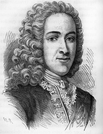 Portret van Jean Frédéric Phelypeaux, Graaf van Maurepas (1701-1781), Franse staatsman. door Unknown artist