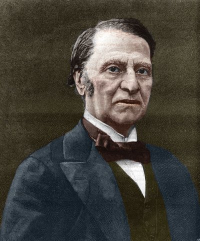 Portret van Louis Blanc, Franse politicus en historicus (1811-1882). door Unknown artist