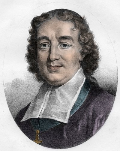 Portret van Valentin Esprit Flechier door Unknown