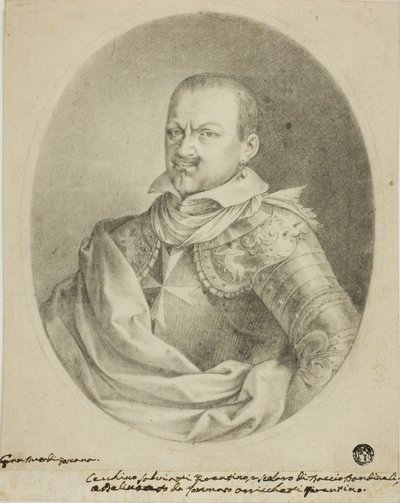 Portret van lid van de Medici-familie door Unknown Italian