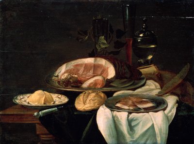 Stilleven, 1650 door Unknown Old Master