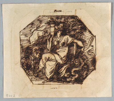 Tekening, Ceres, ca. 1810 door Unknown artistUnknown artist