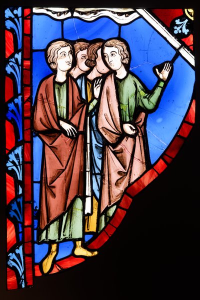 Vier letters Sainte-Chapelle MNMA ClDS14474 n2 door Unknown artistUnknown artist