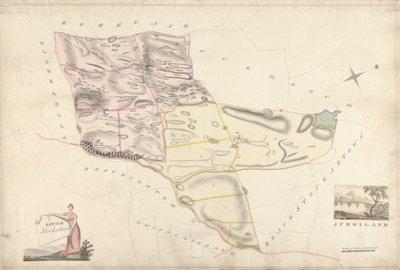 Een verzameling onderzoeken van Schotse landgoederen van de graaf van Selkirk: Little Stockartown en Jurdiland door Unknown artist