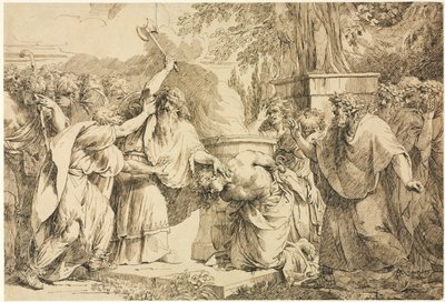 Een Onderbroken Offer door Unknown artist
