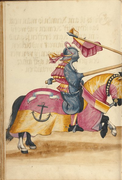 Een toernooiwedstrijd door Unknown artist