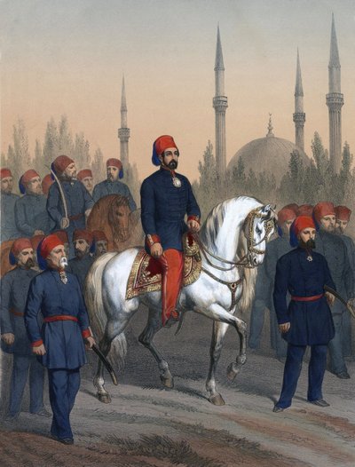Abdulmecid I door Unknown artist