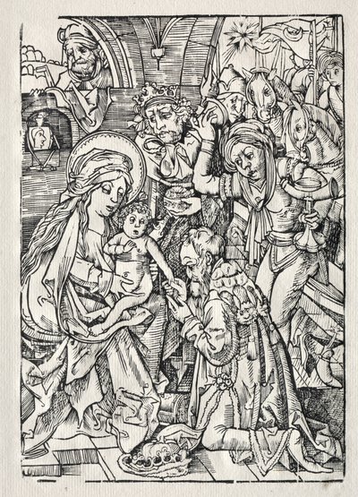 Aanbidding der Koningen door Unknown artist