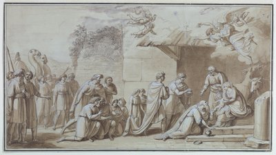 Aanbidding der wijzen door Unknown artist