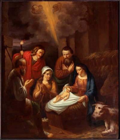 Aanbidding van de herders door Unknown artist