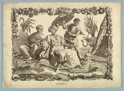 Afrika door Unknown artist