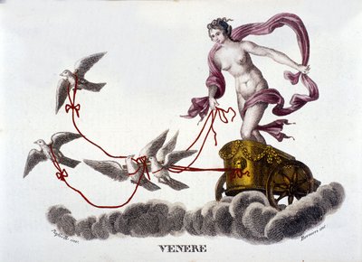 Naar een illustratie van Raffaello Sanzio. Gravure uit de 19e eeuw door Unknown artist