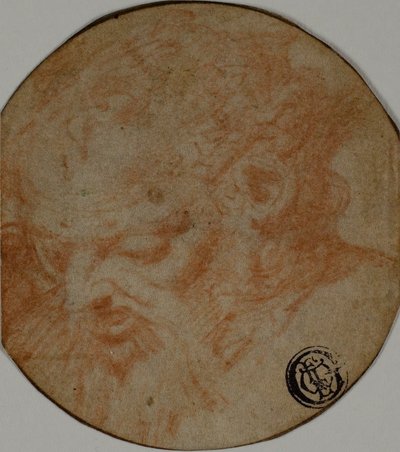 Na de Antiek (): Hoofd van een Satyr door Unknown artist